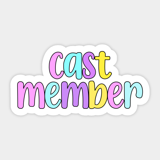 cast member Sticker by lolsammy910